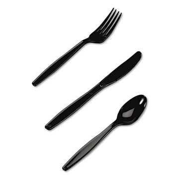 Dixie® Plastic Cutlery, Forks, Heavyweight, Clear, 1,000-carton freeshipping - TVN Wholesale